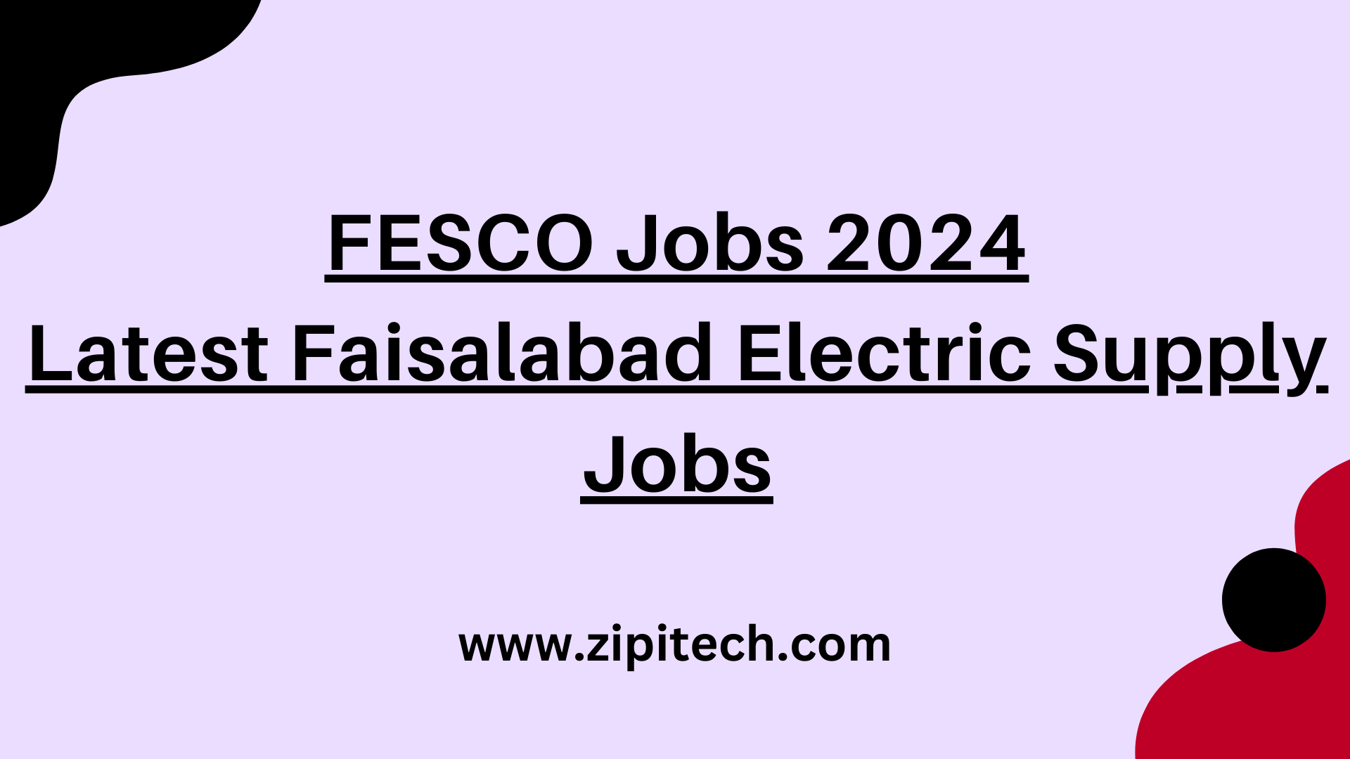 FESCO Jobs 2024 - Latest Faisalabad Electric Supply Jobs