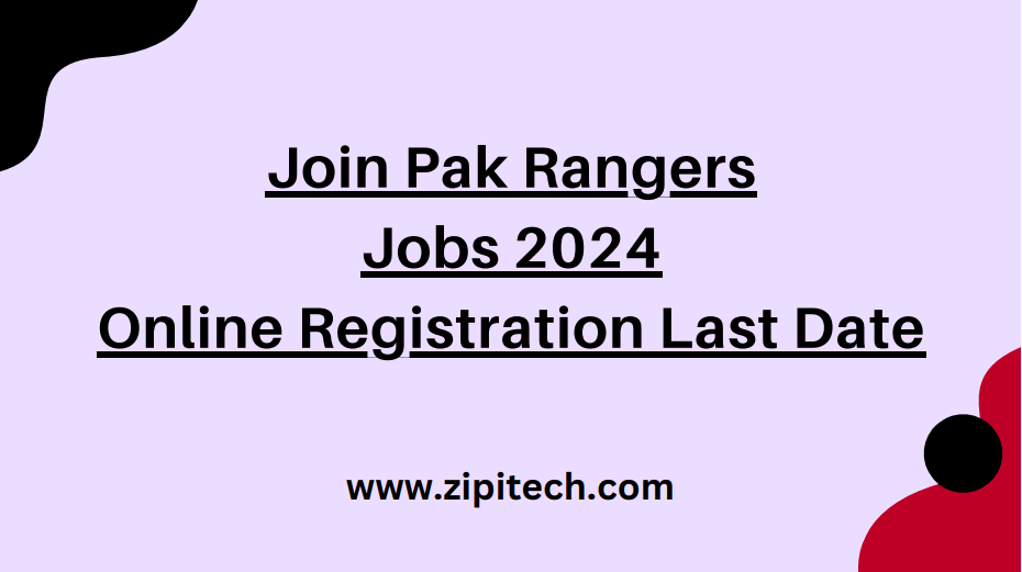 Join Pak Ranger Job 2024 Online Registration Last Date