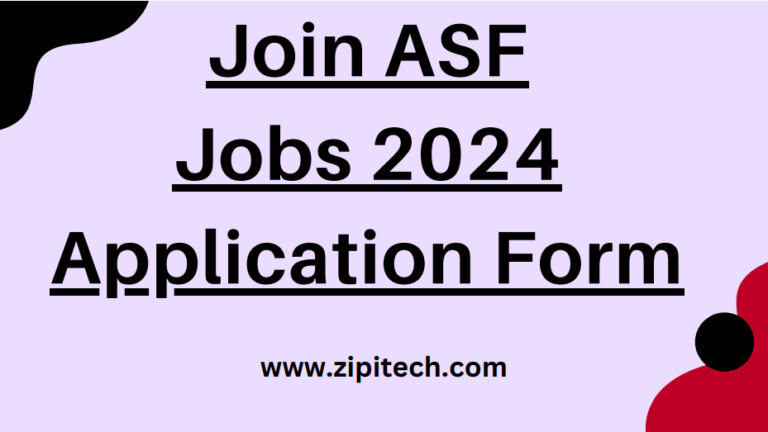 Join ASF Jobs 2024 Application Form (Last Date)