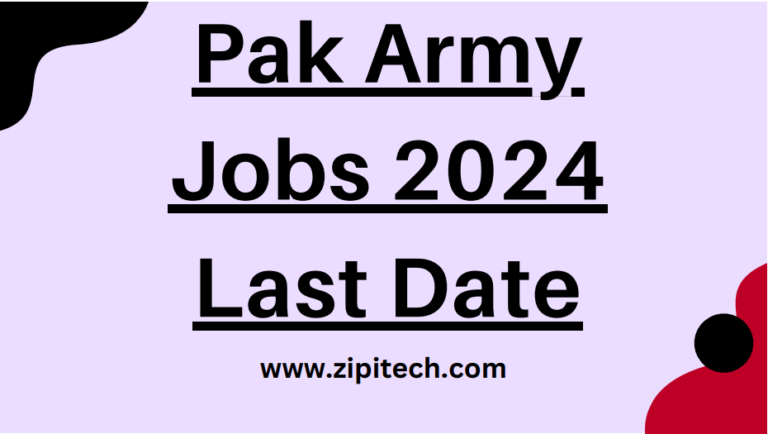 Pak Army Jobs 2024 Last Date (Males and Females)