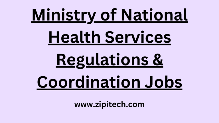 Ministry of National Health Services Regulations & Coordination Jobs Last Date 2024 (Good Opportunity)